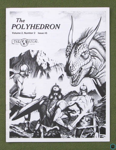 TSR Polyhedron Magazines Back Issues D&D AD&D Gamma World 