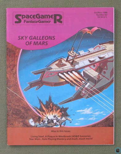 Image for Space Gamer / Fantasy Gamer Magazine, Issue 83 (Oct Nov 1988)