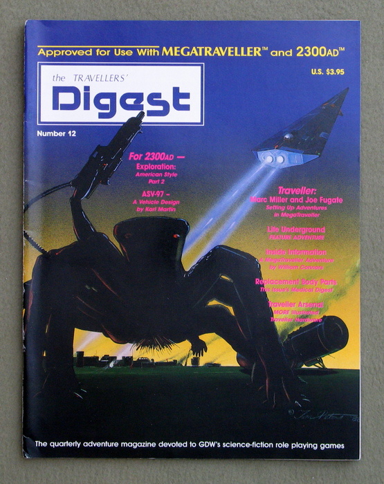 Image for Travellers' Digest, Issue 12 (Traveller Megatraveller RPG)