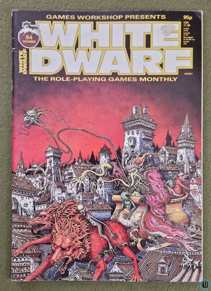 White Dwarf Magazine, Issue 84 (High level AD&D adventure) Games Workshop