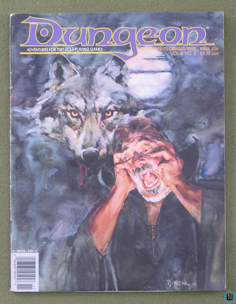 Image for Dungeon Magazine, Issue 26 (November/December 1990)