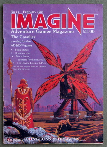 Image for Imagine Magazine, Issue 11 (Feb 1984) Black Roses (AD&D scenario for the cavalier)