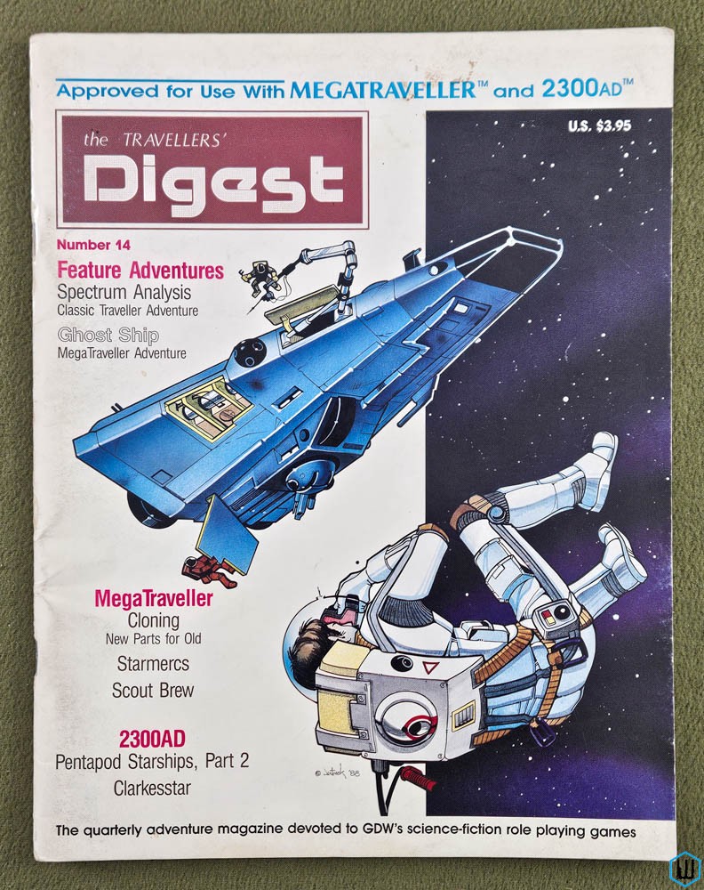 Travellers' Digest, Issue 14 (Traveller Megatraveller RPG)