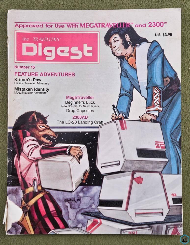 Travellers' Digest, Issue 15 (Traveller Megatraveller RPG)