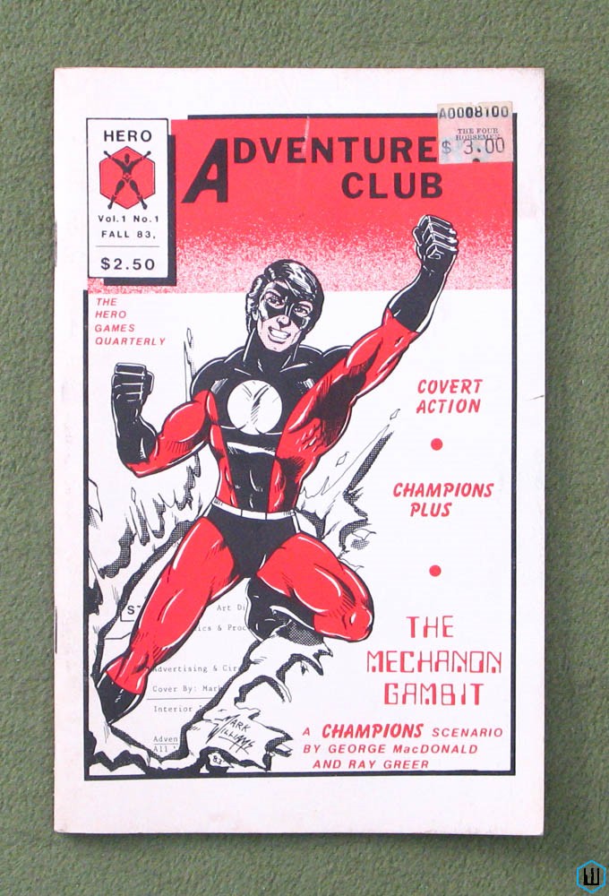 Image for Adventurers Club: The Hero Games Quarterly #1 (Fall 1983)