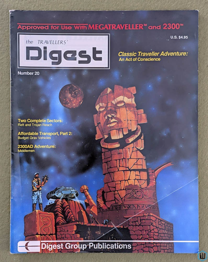 Travellers' Digest, Issue 20 (Traveller RPG) Digest Group Publications (DGP)