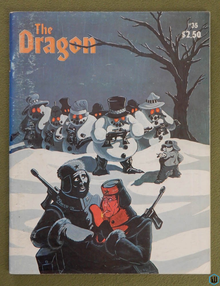 Dragon Magazine, Issue 35 (Official AD&D Errata, Angels in D&D, Traveller x5)