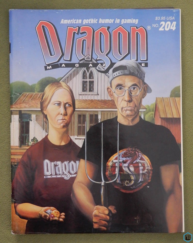 Dragon Magazine, Issue 204 (Planescape; Greyhawk; CAR WARS)