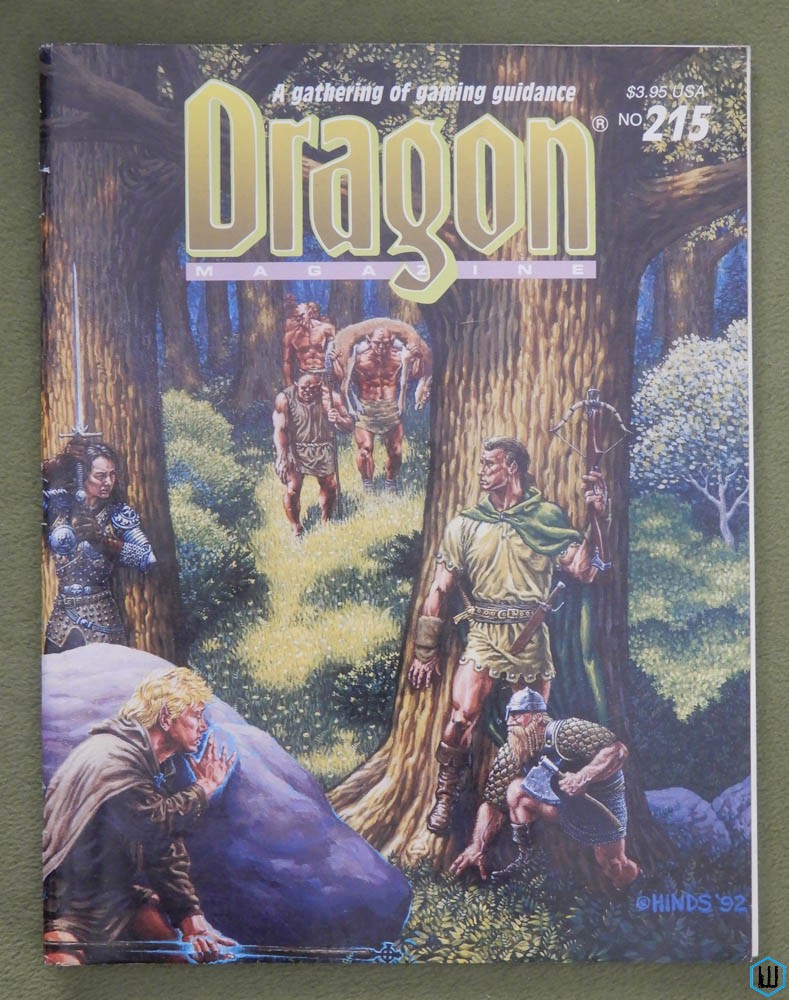 Dragon Magazine, Issue 215 (Ravenloft Masque of the Red Death, Blood Wars)