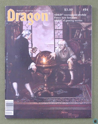 Image for Dragon Magazine, Issue 84: Twofold Talisman, pt 1 (AD&D module), The Rakshasa