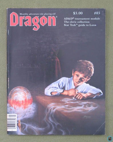 Image for Dragon Magazine, Issue 85: Twofold Talisman (AD&D module), Clerics (x3)