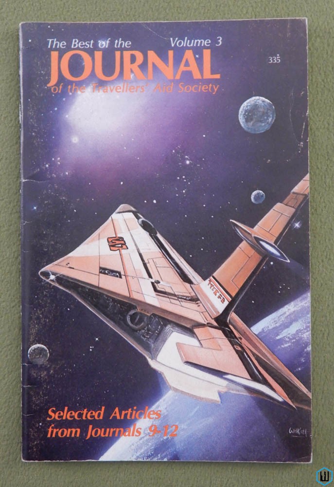 Best of the Journal of the Travellers' Aid Society, Vol 3 (Traveller) JTAS