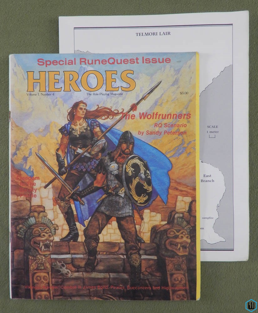 HEROES Role-Playing Magazine: Volume 1, Number 4