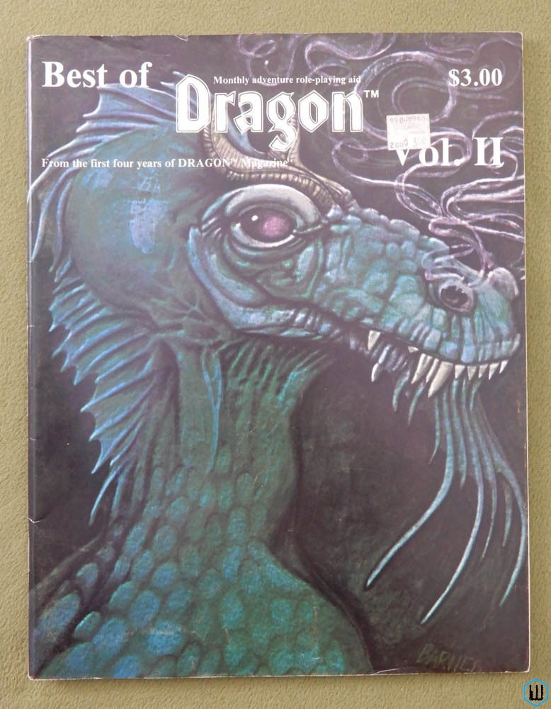 Best of Dragon Magazine, Volume 2 (1981 Edition)