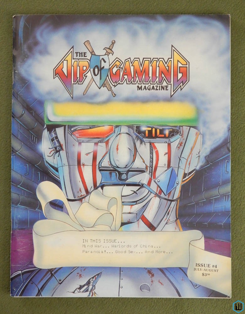 The VIP of Gaming (Issue 4 - July / August 1986) Wargame RPG magazine