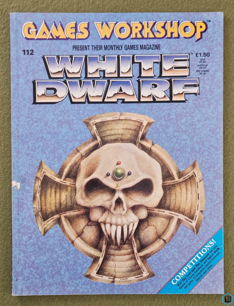 White Dwarf Magazine, Issue 112 Games Workshop