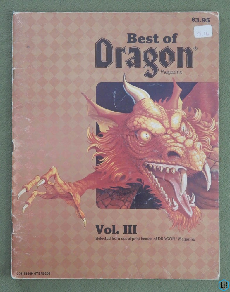 Best of Dragon Magazine, Volume III (3)