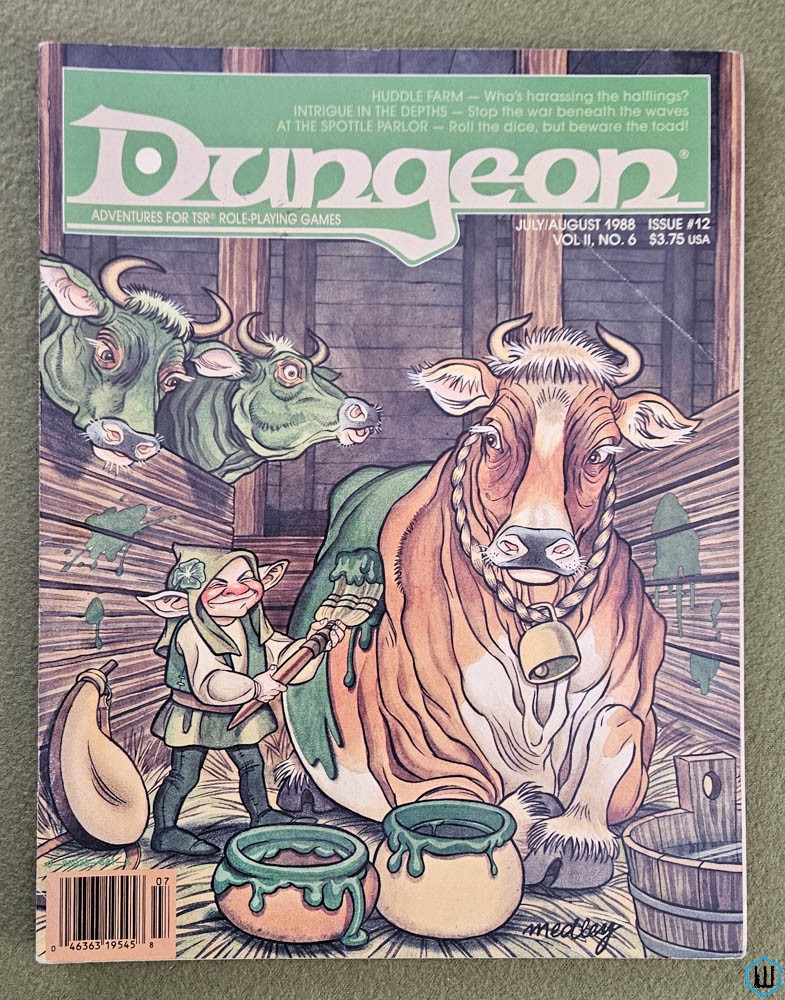 Dungeon Magazine, Issue 12 (D&D/AD&D Adventures) TSR