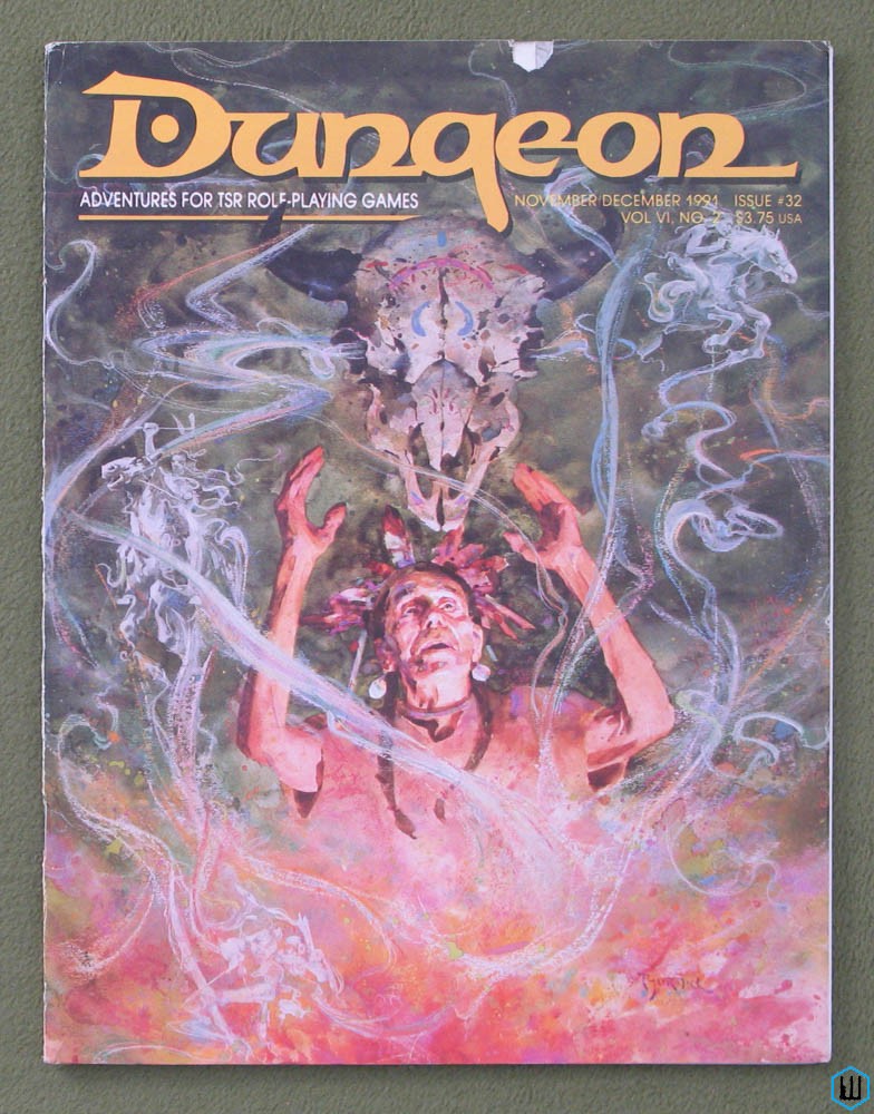 Image for Dungeon Magazine, Issue 32 (November/December 1991)