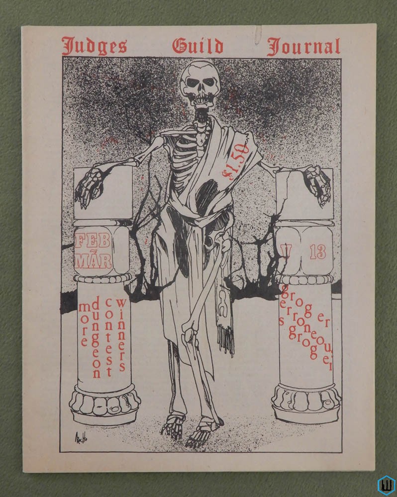 Judges Guild Journal 13 (Feb / Mar 1979) Magazine