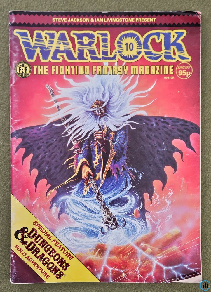 Image for Warlock Magazine, Issue 10 (Games Workshop) Fighting Fantasy Warlock Magazine, Issue 10 (Games Workshop) Fighting Fantasy