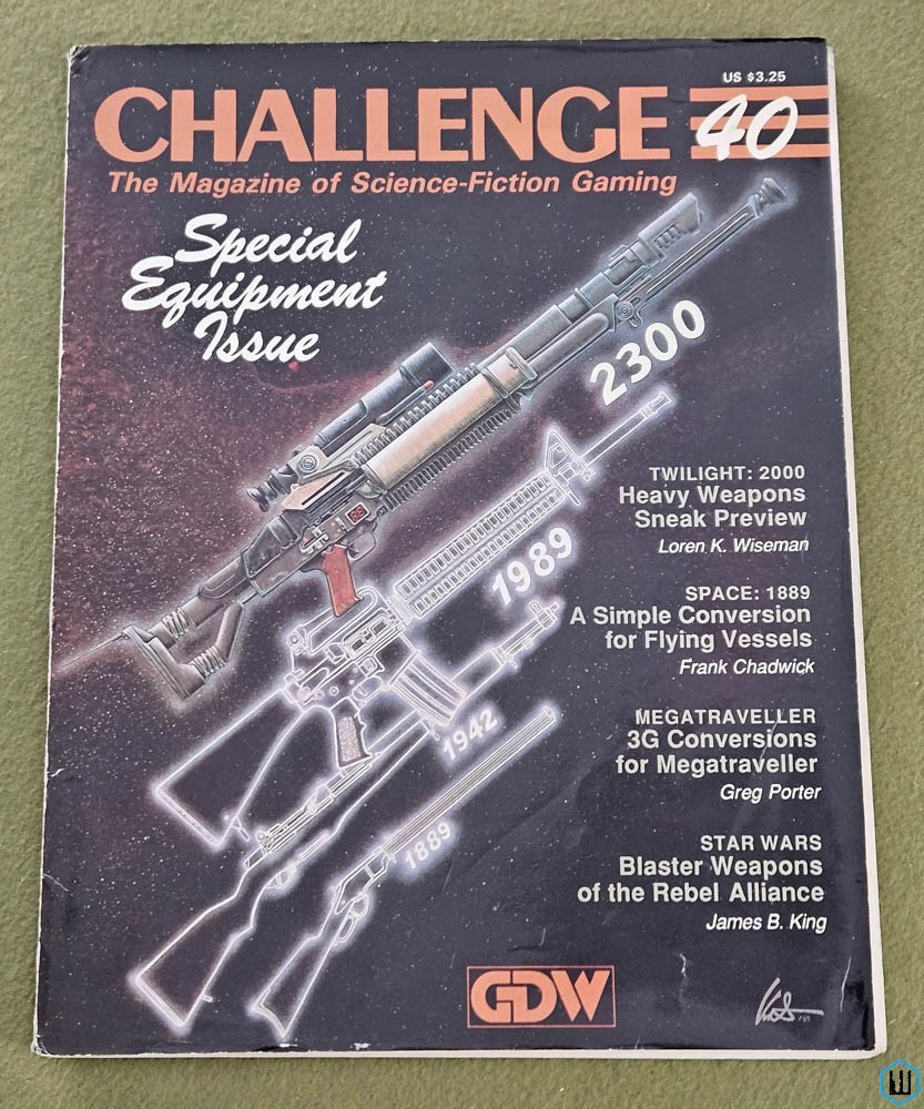 Challenge Magazine, Issue 40 Game Designers Workshop (GDW)