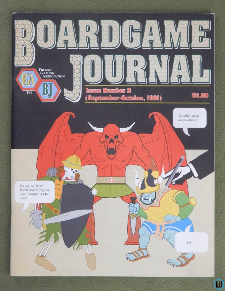 Boardgame Journal Magazine, Issue 2 (Sept Oct 1991)