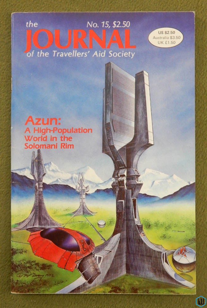 Journal of the Travellers' Aid Society, Issue 15 - NICE (Traveller RPG) JTAS