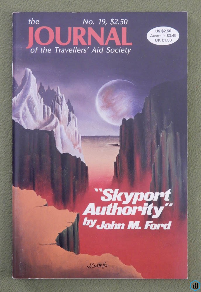 Journal of the Travellers' Aid Society, Issue 19 (Traveller RPG) JTAS