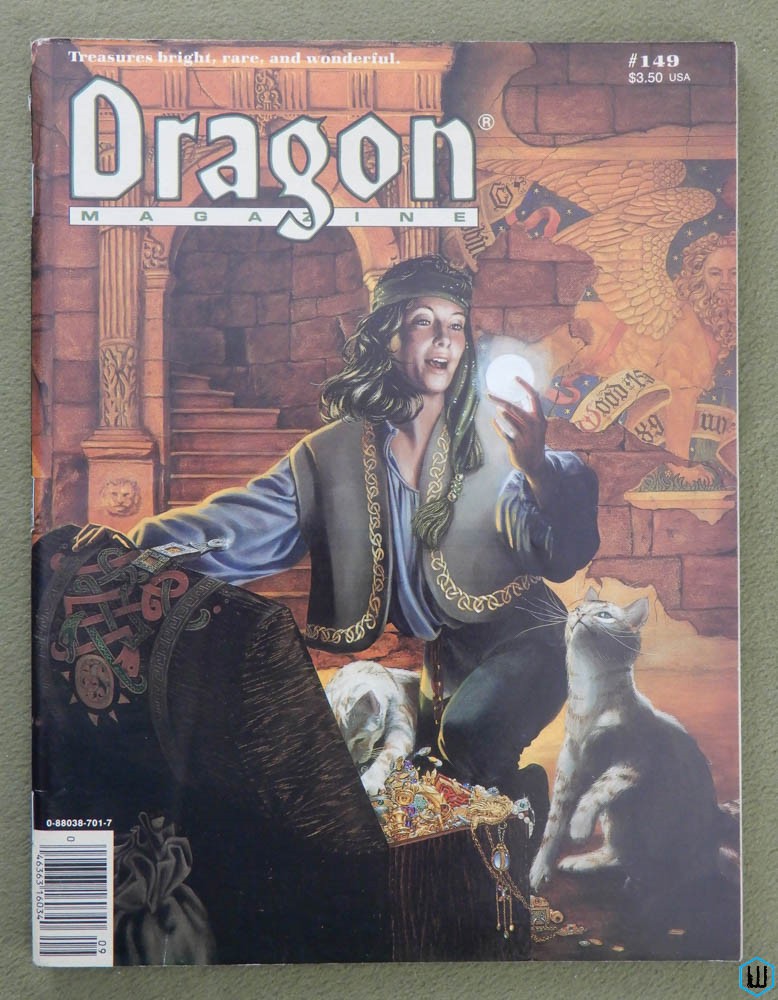 Dragon Magazine, Issue 149 (Gamma World; Star Frontiers)