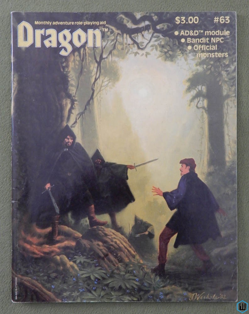 Dragon Magazine, Issue 63: Devas, Chagmat module, Greyhawk Bandit Kingdoms