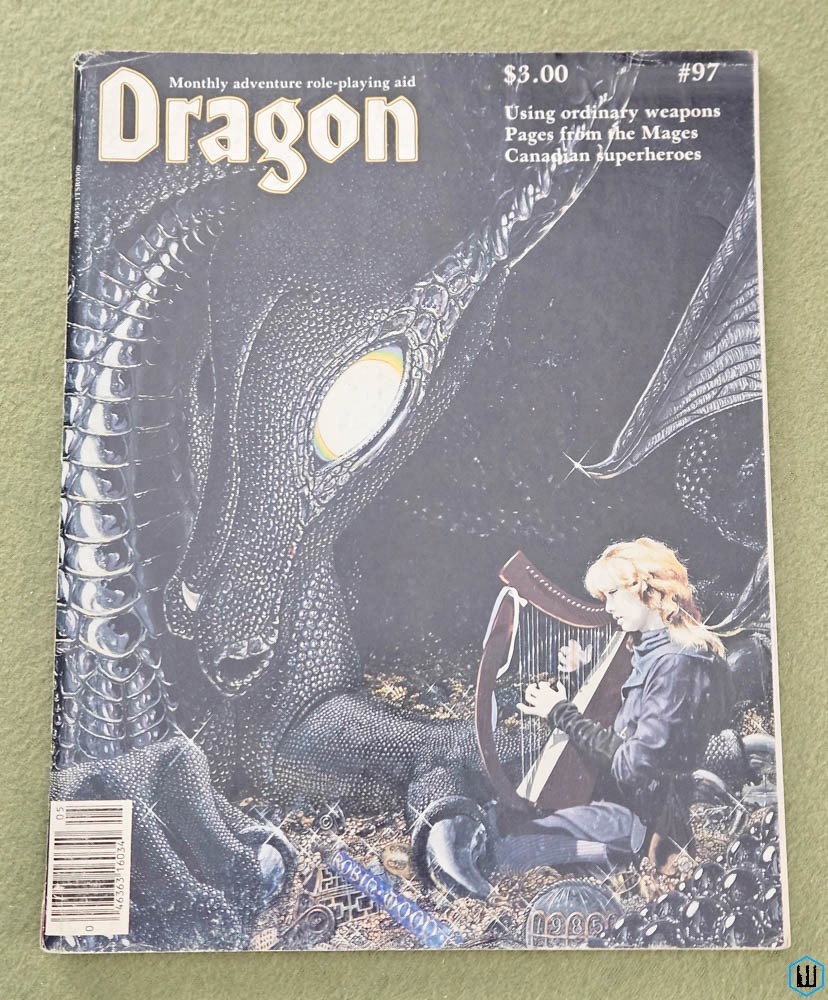 Dragon Magazine, Issue 97 (Clerics - Gary Gygax, Pages from the Mages) TSR