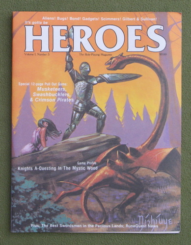 Image for HEROES Role-Playing Magazine: Volume 1, Number 3