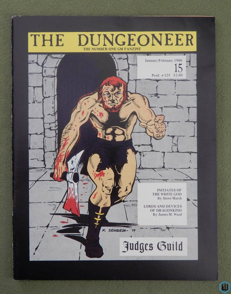 The Dungeoneer, Issue 15 (Jan / Feb 1980) Magazine