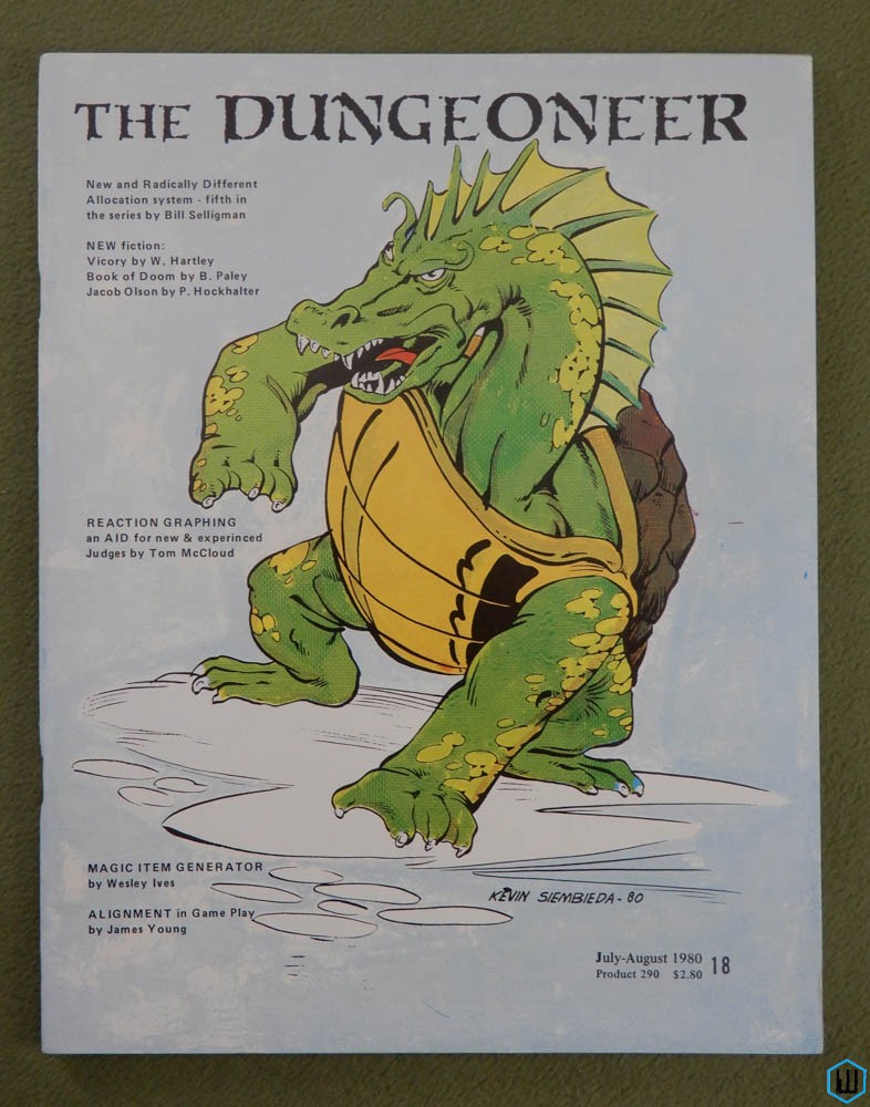 The Dungeoneer, Issue 18 (July / August 1980)
