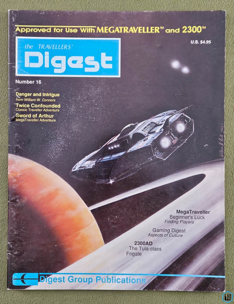 Travellers' Digest, Issue 16 (Traveller Megatraveller RPG)