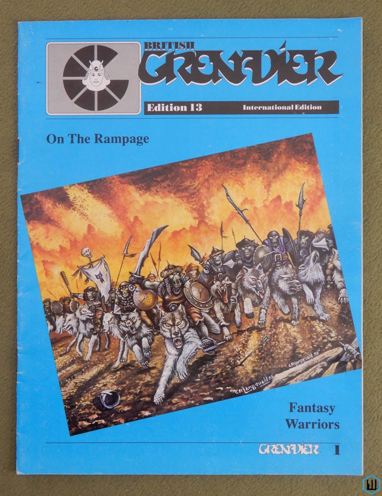 British Grenadier Magazine, Edition 13 (International Edition) Fantasy Warriors