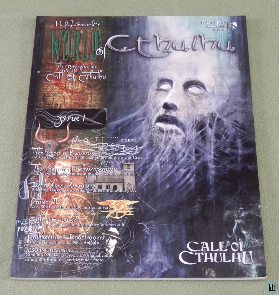Worlds of Cthulhu, Issue 1 (Call of Cthulhu RPG)
