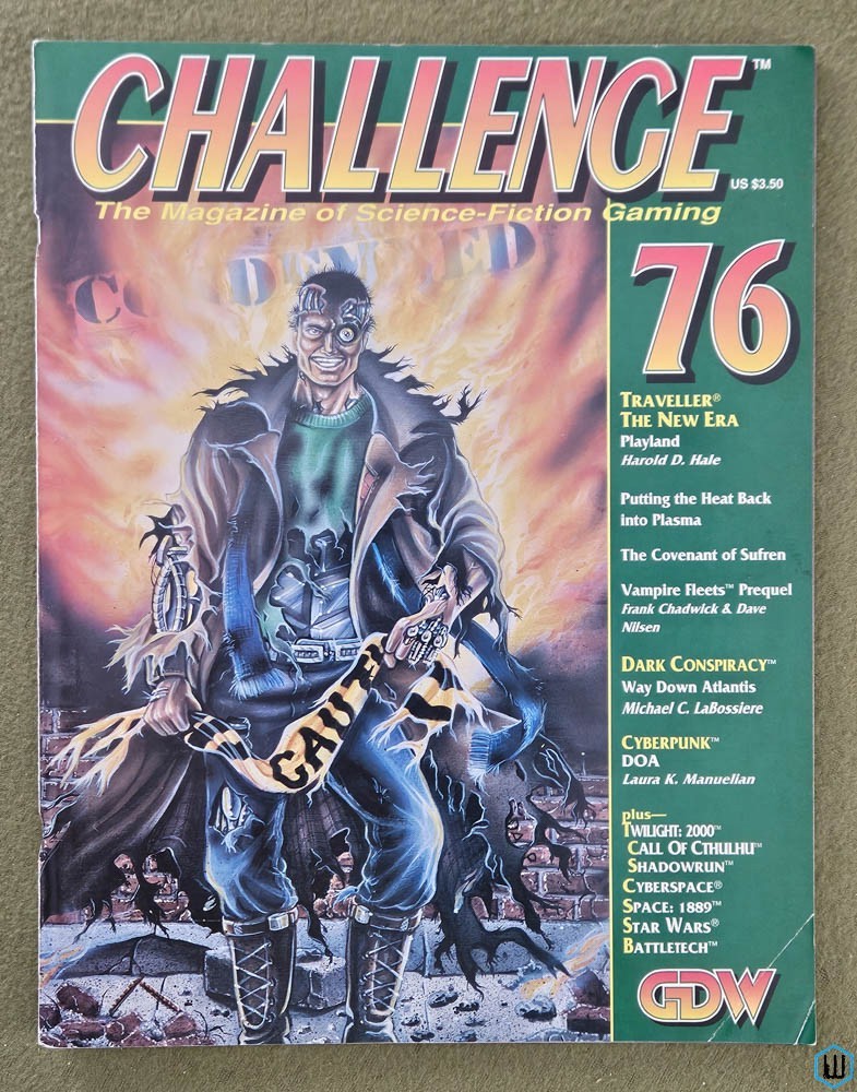 Challenge Magazine, Issue 76 Game Designers Workshop (GDW)