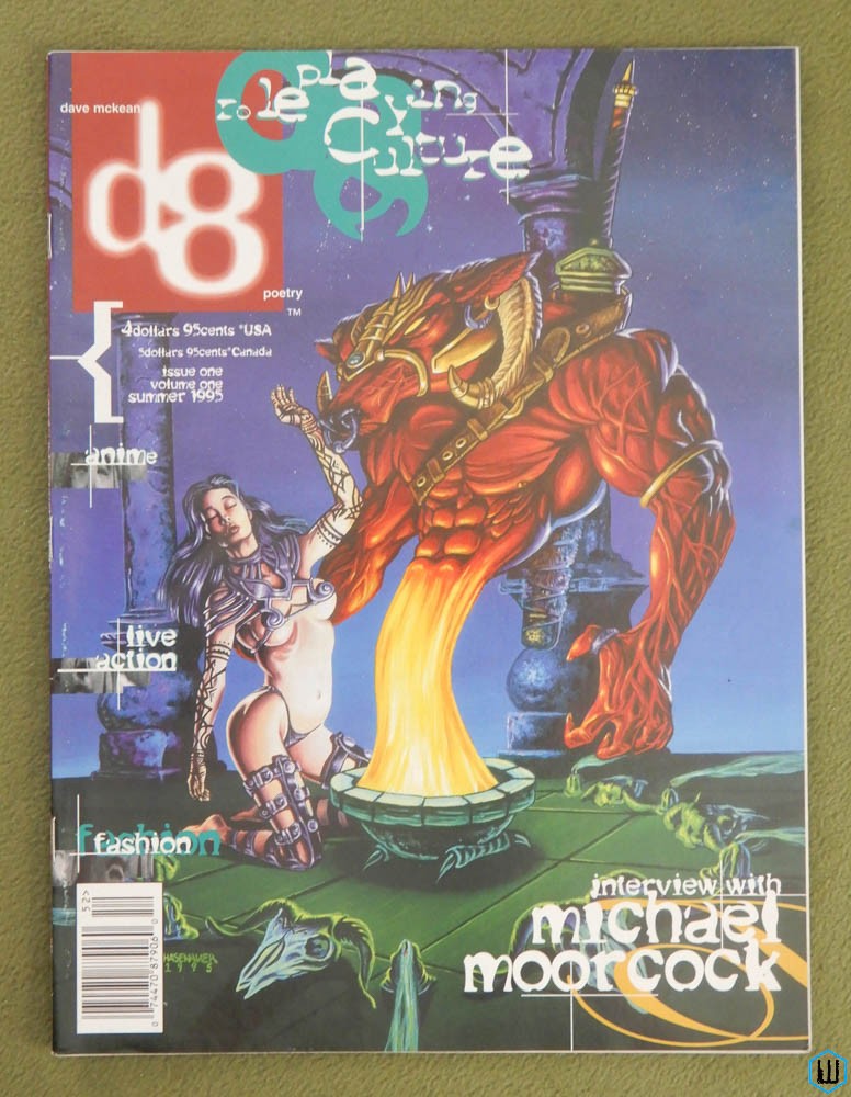 D8 Magazine, Issue 1 Summer 1995 (Roleplaying Culture, Vampire Companions)