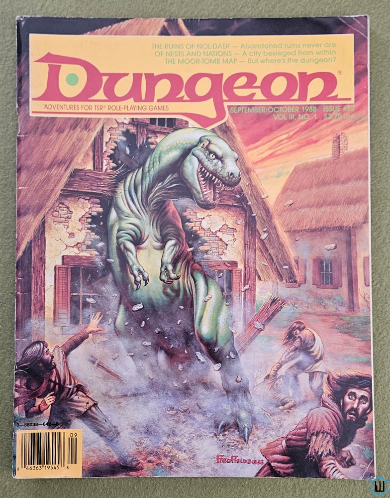 Dungeon Magazine, Issue 13 (D&D/AD&D Adventures) TSR