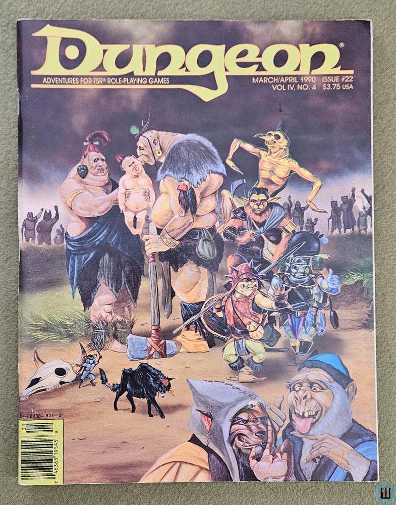 Dungeon Magazine, Issue 22 (March/April 1990) TSR
