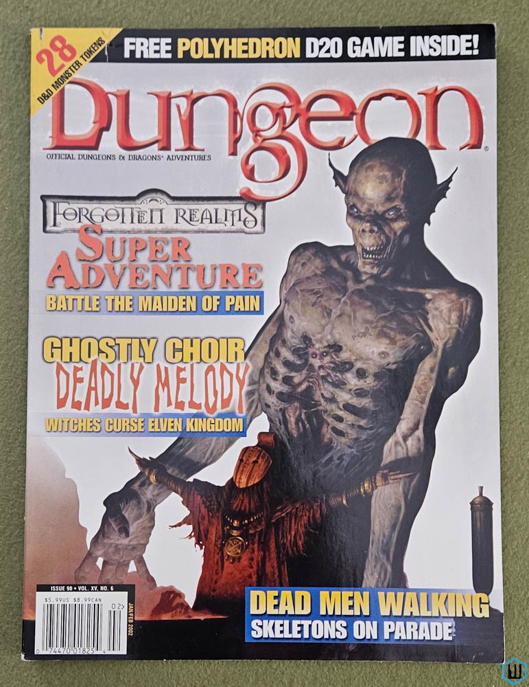 Dungeon Magazine, Issue 90 (Combined with Polyhedron, Flip-style) RPGA Network Newszine