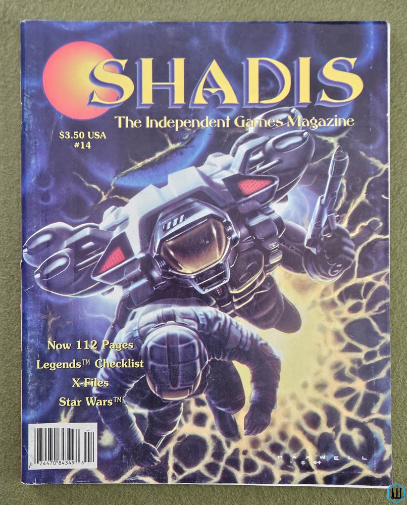 Shadis Magazine, Issue 14 (July/Aug 1994) Alderac Entertainment Group (AEG)