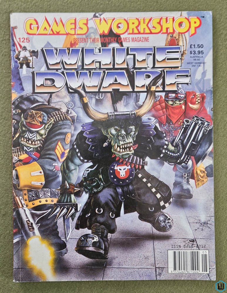 White Dwarf Magazine, Issue 125 (May 1990) Games Workshop