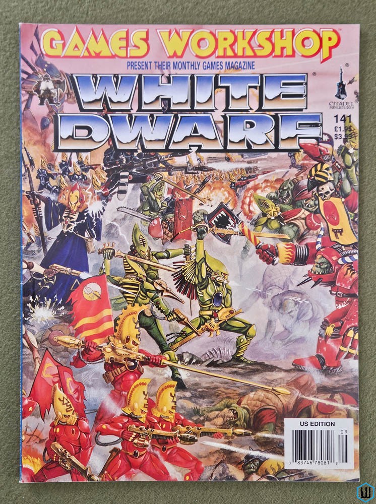 White Dwarf Magazine, Issue 141 (Sept 1991) Games Workshop
