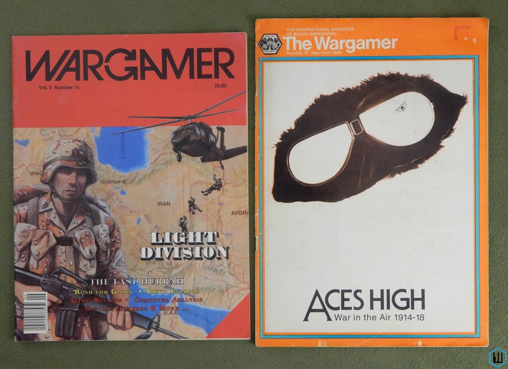The Wargamer, No 12 (May June 1980) + Wargamer Magazine (V 2 N 15) Sept Oct 1989