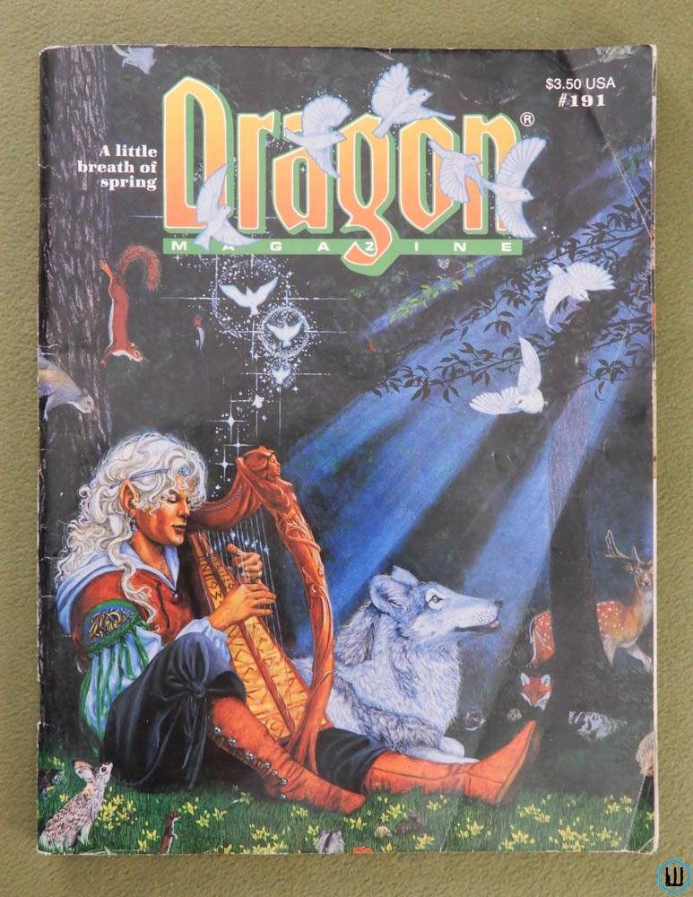 Dragon Magazine, Issue 191 (Greyhawk From the Ashes; Mystara)