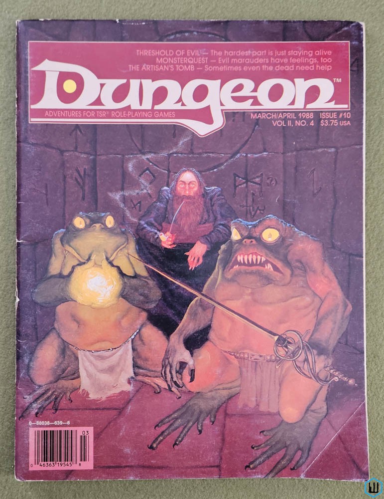 Dungeon Magazine, Issue 10 (D&D/AD&D Adventures) TSR