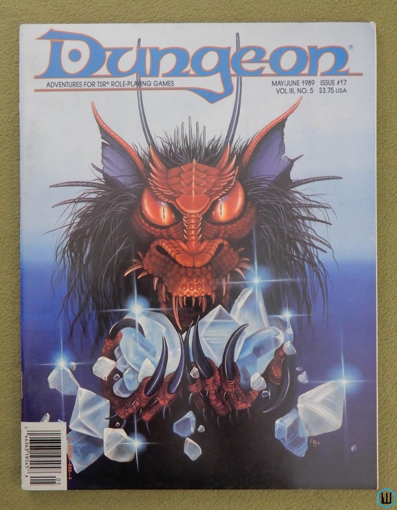 Dungeon Magazine, Issue 17 (D&D/AD&D Adventures)